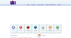Desktop Screenshot of cmsmedical.com.br